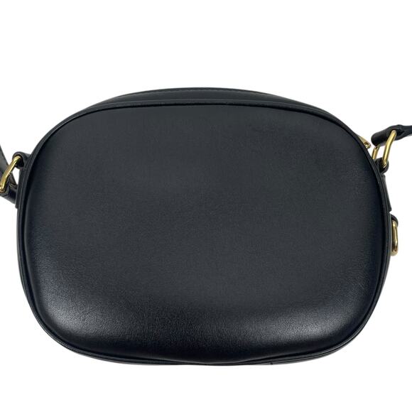 Celine C Charm Quilted Calfskin Small Crossbody Camera Bag Black Gold 2019 - Picture 7 of 16